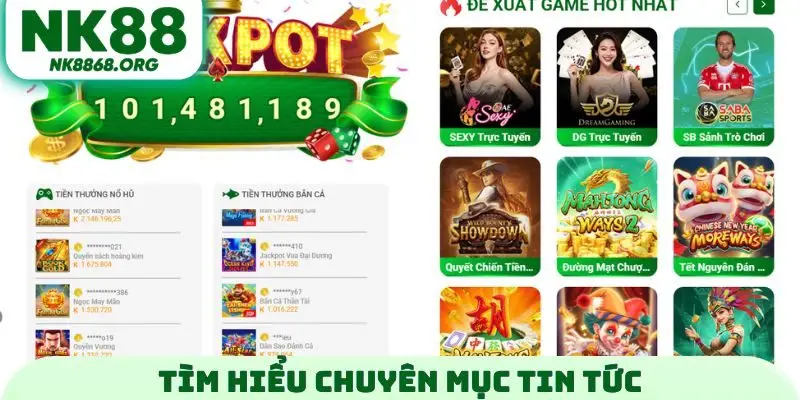 Tìm hiểu chuyên mục tin tức